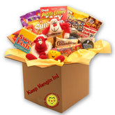 Send a gift basket delivery of: Keep Hangin In There Care Package -  Sick care Package - Get well care package for sick friend